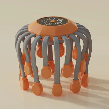 Revitalize Your Scalp with the 20-Head Octopus Massager - Red Light Therapy for Ultimate Stress Relief and Relaxation