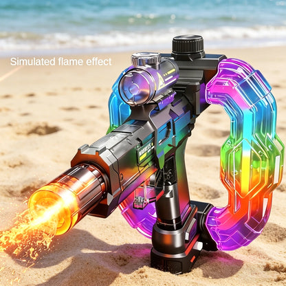 Experience Ultimate Summer Fun with the Electric Water Gun - USB Rechargeable for Ages 14+