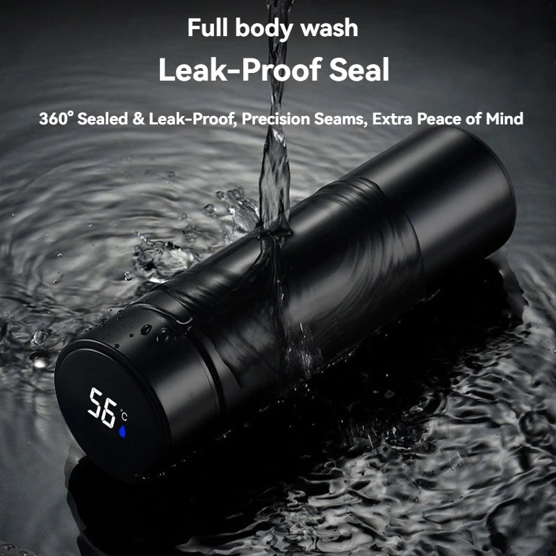 Stay Hydrated in Style with the 500ML Intelligent Temperature Thermos Bottle - Your Perfect Sports Companion!