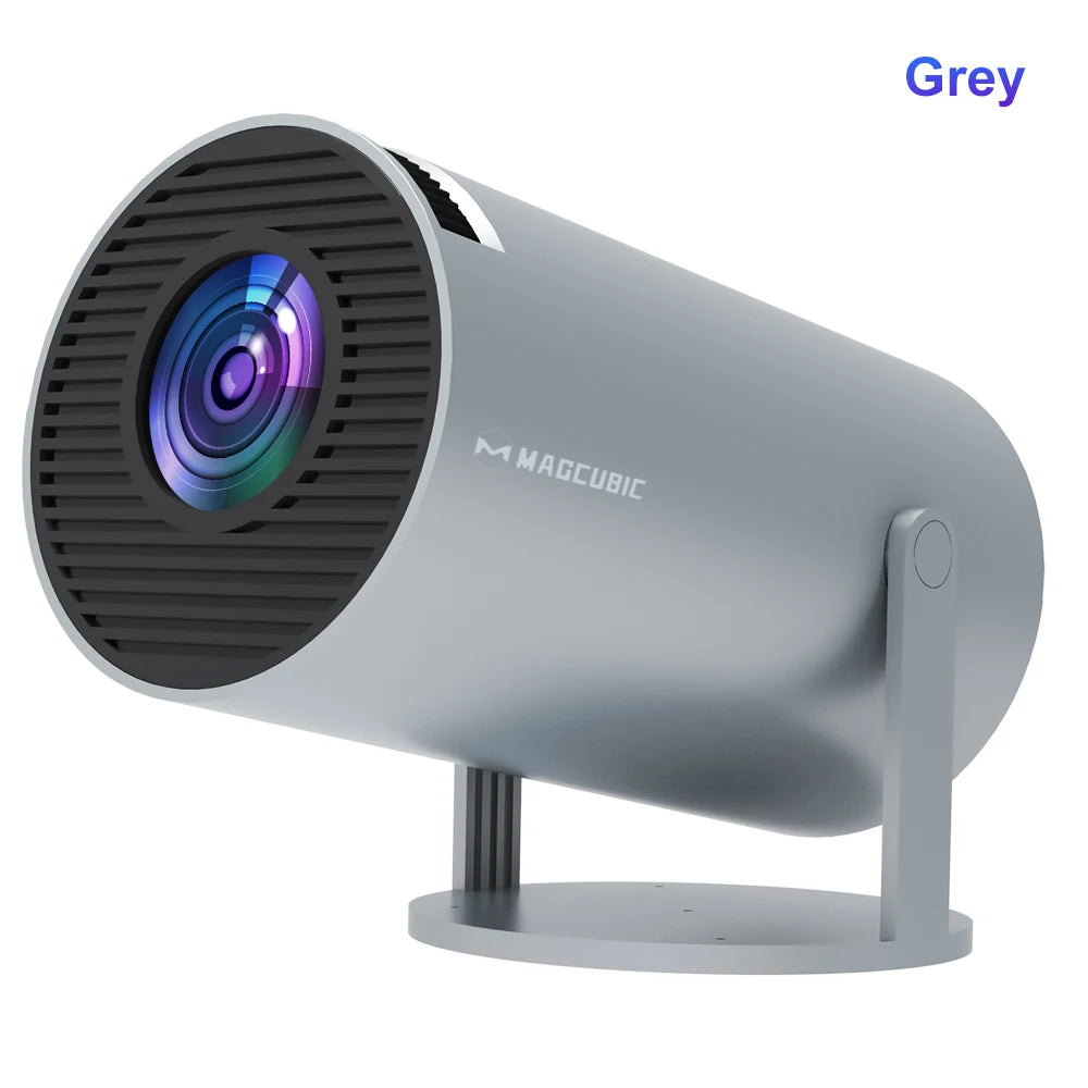 Experience Stunning Clarity with the HY300 Pro+ Mini Projector - 8K WiFi 6, 290 ANSI Lumens, and Android 14 for Ultimate Home Cinema and Outdoor Entertainment