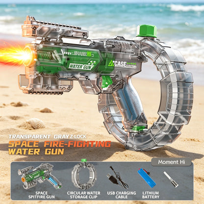 Experience Ultimate Summer Fun with the Electric Water Gun - USB Rechargeable for Ages 14+