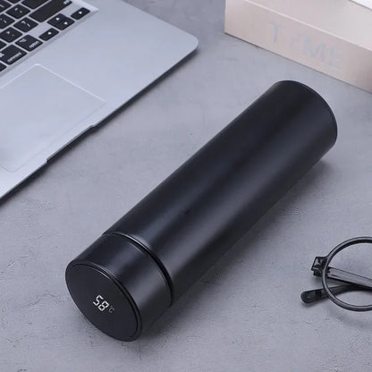 Stay Hydrated in Style with the 500ML Intelligent Temperature Thermos Bottle - Your Perfect Sports Companion!
