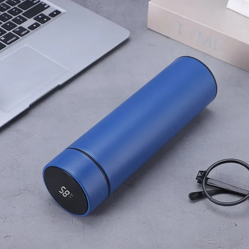 Stay Hydrated in Style with the 500ML Intelligent Temperature Thermos Bottle - Your Perfect Sports Companion!