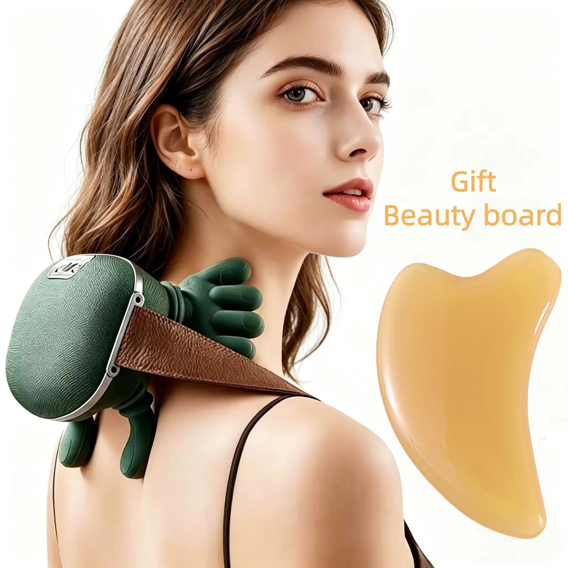 Revolutionary Bionic Wireless Neck and Shoulder Massager: Experience Ultimate Cervical and Trapezius Relief with Advanced 4D Kneading Technology