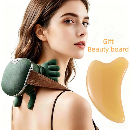 Revolutionary Bionic Wireless Neck and Shoulder Massager: Experience Ultimate Cervical and Trapezius Relief with Advanced 4D Kneading Technology