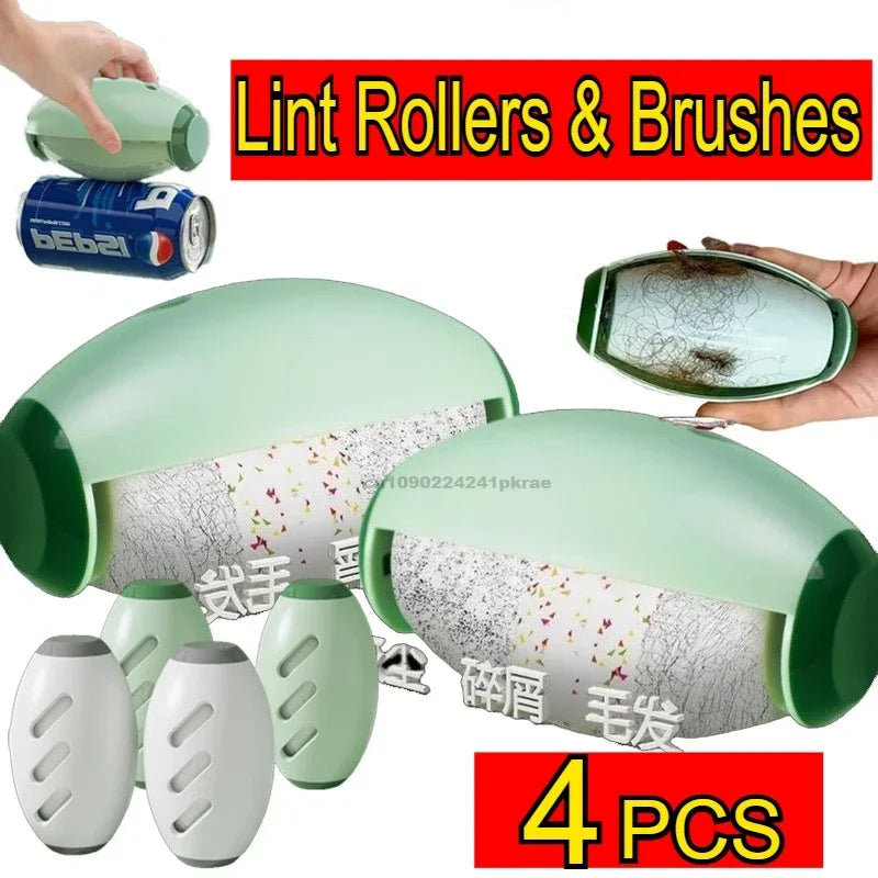 Revolutionary Reusable Lint Roller - Eco-Friendly, Washable, and Perfect for Effortless Pet Hair and Dust Removal Anywhere!